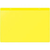 Funda para documentos magnética 310 x 215 mm amarillo - Manutan