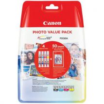 Canon - Cartucho de tinta - cli-521 - magenta/cian/amarillo - canon