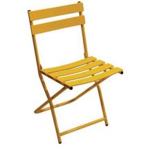 Rodet - silla plegable cuadrada - amarillo