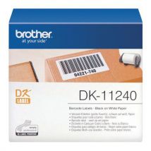 Brother - Cinta brother dk col:blanco tipo:etiqueta p