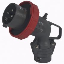 Legrand - Conector con codo 16a 3p+t 400v 67/55