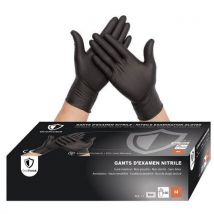 OneProtek - Guantes de examen de nitrilo - talla m - negro - oneprotek