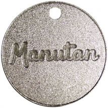 Manutan - Ficha no numerada de aluminio 30mm - manutan