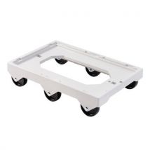 Gilac - Base rodante de acero 6 ruedas - capacidad 250 kg - gilac
