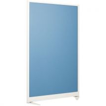 Ligne M - Tabique separación acústica 170x100cm blanco twist azul