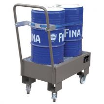Bauer - Caja de retención móvil para barril de 60l
