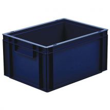 Manutan Expert - Caja apilable 19 l paredes y fondo macizo 400x300x214