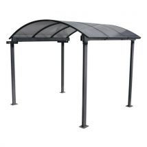 Larbaletier - Cobertizos multiuso gris 7015 mód. Lateral cu toiture cintre