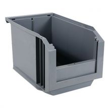 Novap - Caja con abertura frontal european 11 l - gris