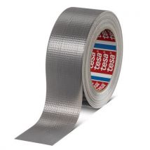 Tesa - Cinta americana de tela de reparación 4615 - gris - 50 m