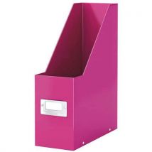 Leitz - Portarrevistas click & store rosa