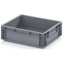 Lote de 5 - Caja De Paredes Y Fondo Macizos - Gris - 10 L