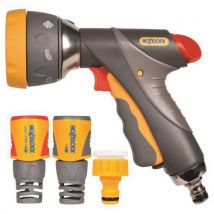 Hozelock - Kit de pistola de riego multi spray pro y conectores ø 15 mm