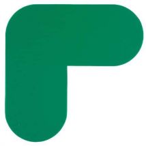 Manutan - Adhesivo para marcado de suelo en l 200 x 200 mm verde - manutan
