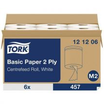 Tork - Lote de 6 bobinas m-tork basic blancas