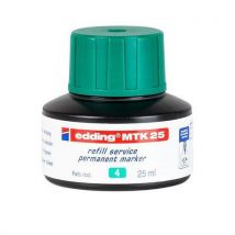 Edding - Recarga de tinta verde marcador permanente edding mtk 25