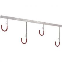 WSM - Soporte de bicicletas para techo 3804 galvanizado - 4 plazas