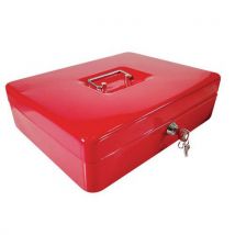 Caja para monedas eco (9 compartimentos) rojo - Manutan