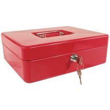 Caja para monedas eco (4 compartimentos) rojo - Manutan