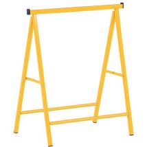 Caballete de acero plegable carga máxima 200kg longitud 62cm - Manutan