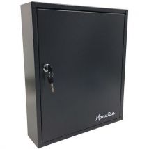 Manutan - Armario para llaves manutan (150 ganchos) gris oscuro