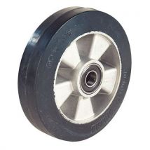 Blickle - Rueda aluminio cubierta goma carga400kg ø200 alesage=20mm