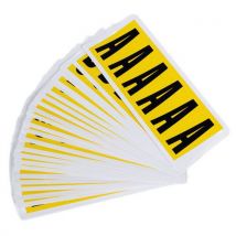 Manutan - Caja de letras de a a z de 90x38 mm - manutan