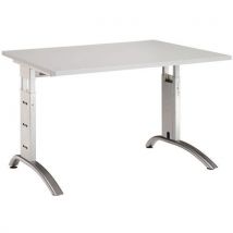 Mesa de oficina mittis pltfcol:gris cl anct:120 - Manutan
