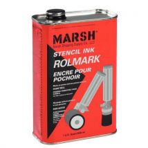 Marsh - Tinta líquida negra para superficies de l bidon 0.95l