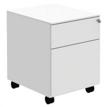 Quadrifoglio - Cajonera móvil open blanco n°cajns:2 ncjncpta:1