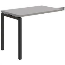 Quadrifoglio - Ala adicional ajustable - gris claro - open - 60x100 cm