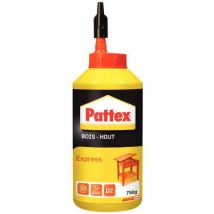 Pattex - Cola vinílica para madera de adhesión rápida - pattex