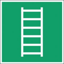Brady - Panel: salida de emergencia 148 x 148 mm