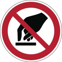 Brady - Panel: prohibido tocar 100 mm