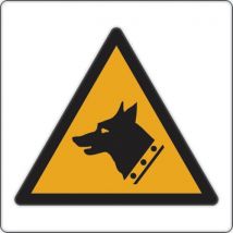 Panel 35 x 35 cm (atención perro guardián) - Manutan