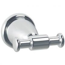 Rossignol Pro - Colgador 2 cabezales de acero cromado