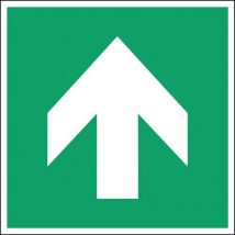 Brady - Panel flecha direcc. Evacuac. Fotoluminiscente 200 x 200 mm