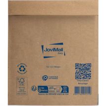 Jovipack - 100 sobres acolchados de burbujas - kraft - 22x26 cm