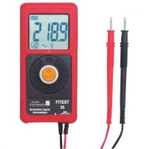 Francaise Instrumentation - Multímetro de bolsillo 6000 pts+certificado de calibración