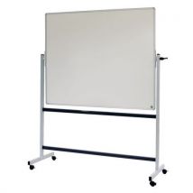 Vanerum - Tablón giratorio de eje horizontal 100x150 cm marco gris