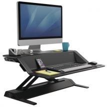 Fellowes - Plataforma de trabajo de pie/sentado fellowes lotus noir