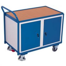 Variofit - Carro plataforma madera - 2 cajas -cap. 250 kg - variofit