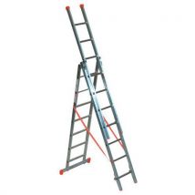 Facal - Escalera autoestable 3 tramos 25 m con barra estabilizadora
