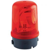 AE&T - Semáforo giratorio compacto 20w rojo