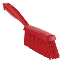 Vikan - Cepillo recogedor 330 mm fibras flexibles rojo - asa ergonómica