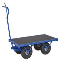 Kongamek - Plataforma de remolque de madera - 500 kg - 945x545 mm