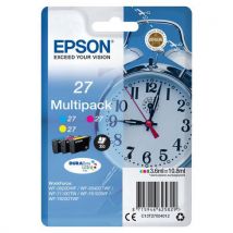 Epson - Cartucho de tinta epson 27 multi-pack amarillo cian