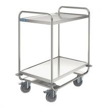Hupfer - Carrito 2 bandejas inox 1000x600 c: 160 kg