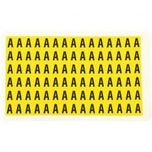 Manutan Expert - Conjunto de 26 letras de a a z de 85x125 mm - manutan