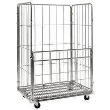 Italiana Contenitori - Roll-contenedor maxi de 4 lados - 1200 x 1000 mm - capacidad 400 kg